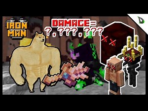 MAXED OUT MIDAS STAFF Does CRAZY DAMAGE (Hypixel Skyblock Ironman) #34