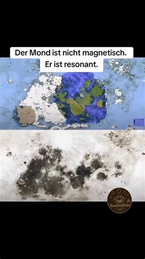 NowAndHere on Instagram: "Der Mond ist nicht magnetisch. Er ist resonant. Die Menschen verwechseln Magnetismus mit Feldkopplung. Der Mond erzeugt kein Magnetfeld wie die Ebene, auf der wir leben. Dabei erfolgt eine Phasenkopplung mit den elektromagnetischen und hydrodynamischen Rhythmen der Ebene durch Massenresonanz-Mitnahme. Das bedeutet: Er drückt oder zieht nicht magnetisch an Die Gezeiten? Wird nicht durch Magnetismus verursacht, der durch die Kompression des Resonanzfelds zwischen Ebene un