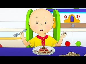 PIZZA AND PASTA | Caillou | Cartoons for Kids | WildBrain Little Jobs