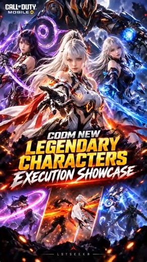 3 NEW LEGENDARY CHARACTERS! 😱 Their Executions Are INSANE 🔥 #CODM