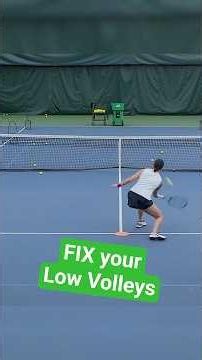 How to FIX your low volleys: