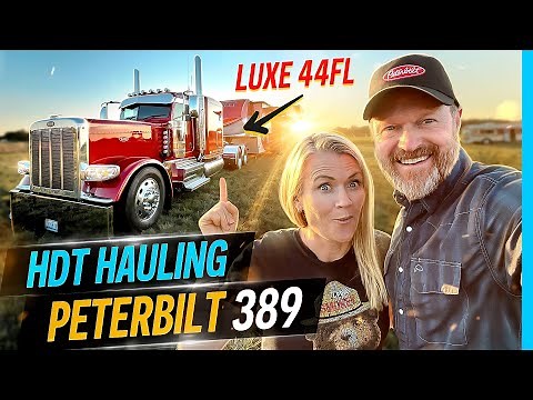 RV Tour: Luxe 44FL + 2022 Peterbilt 389