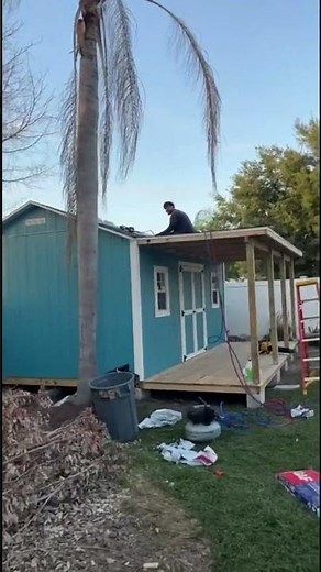 12x18 Shed With Porch & Loft Build | Full Process (Florida)