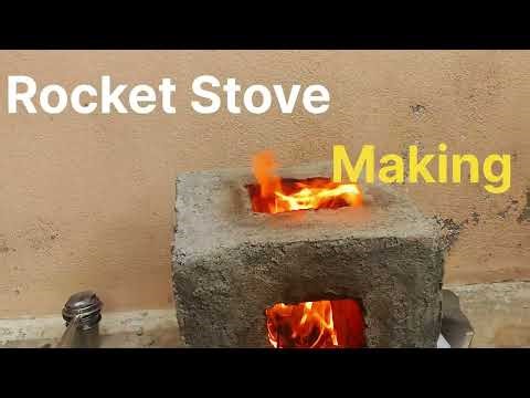 Rocket Stove செய்யலாம் வாங்க | Stove Making Video
