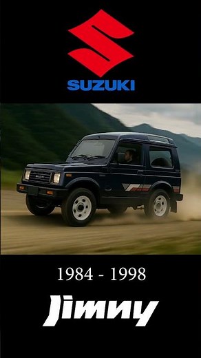 Suzuki Jimny Evolution 🧭 From Classic 4x4 to Today!