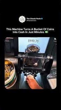 The Coin Machine Everyone Wishes They Had 🪙 #technology #shorts