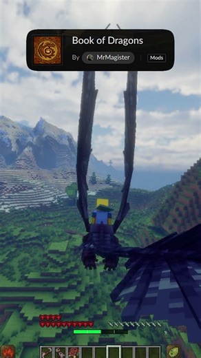 Cool Dragon's Mods for Minecraft #minecraft #mods #shorts