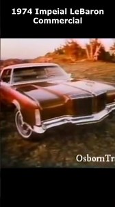 1974 Imperial LeBaron Commercial #imperial #LeBaron #commercial #werbung #advert #promo #publicite