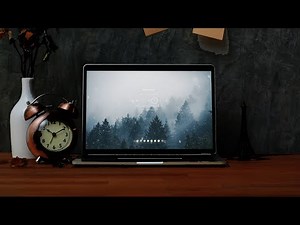 Make Windows Look Better | Animated Snow Forest Themed Desktop For Windows 10