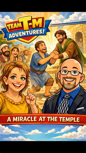 A Miracle at the Temple | Peter Heals a Man — Acts 3