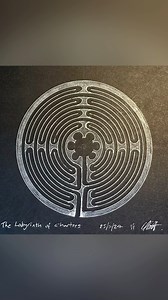 How to draw the Chartes Labyrinth #natureofflowers #artwork #art #asmr #howtodraw #geometricart #geometry #labyrinth | Natureofflowers