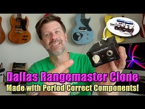 I Built a PERIOD CORRECT Dallas Rangemaster (treble booster pedal) Clone