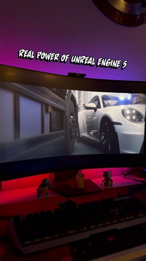 Real power of unreal engine 5 🔥 #viral #car #trending #gaming #games #race #explore #shorts