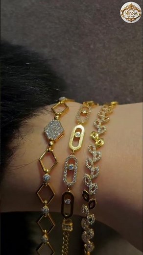 Latest 22K Gold Bracelet Designs 2026 ✨ Diamond Cut Gold Bracelets for Women | Luxury jewelry #viral