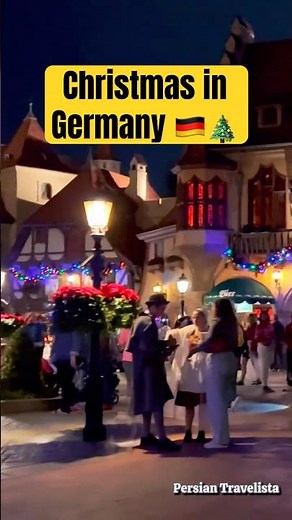 I Found The Most Magical Christmas Town In Germany 🇩🇪🎄 (EPCOT)