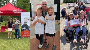 36 reactions · 5 comments | That’s a wrap on Walk & Roll Muscular Dystrophy Canada 2023! Thank you to all the participants, donors, sponsors, and ambassadors who made this year’s event a success! Thanks to your generous support, we raised $1,215,294 in support of breaking down barriers for the neuromuscular community! Thank you so much for making a difference! #WalkRollMDC | Muscular Dystrophy Canada | Facebook