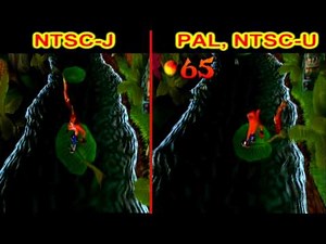 Difference between PAL,NTSC-U and NTSC-J Part 1