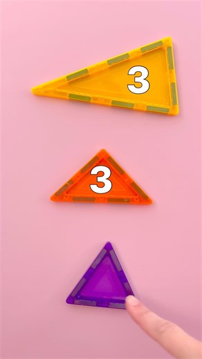 Let’s Learn Triangles! 🔺#learnthroughplay #kids #kidsvideo #educationalplay #shapes #learncolors