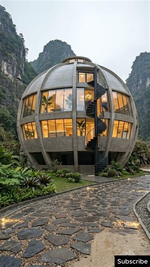 Nobody Thought This Sphere House Could Be Saved… They Were Wrong #renovation #timelapse #shorts