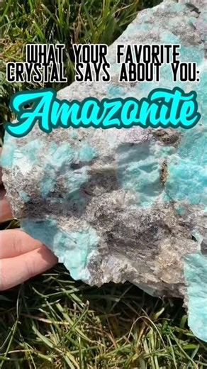 If Amazonite is your favorite crystal...