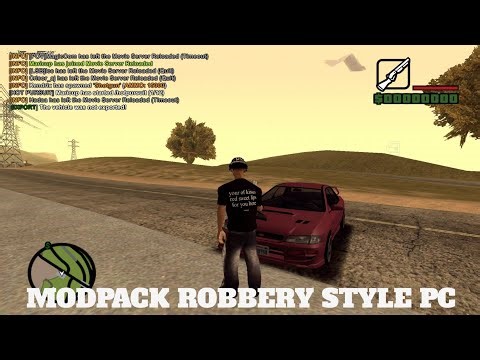 MODPACK ROBBERY STYLE PC, TETANGGAKU SAMPAI GADAI PC BUAT DOWNLOAD MODPACK INI!!!! | Gta Samp Mobile