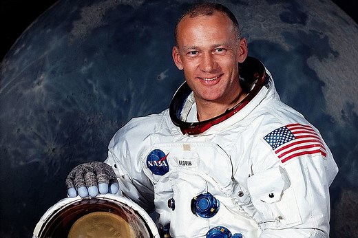 Buzz Aldrin says 'we didn't go there' in moon landing interview as fake claims resurface