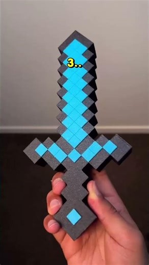 3D-Printed Minecraft Sword-Extendable.