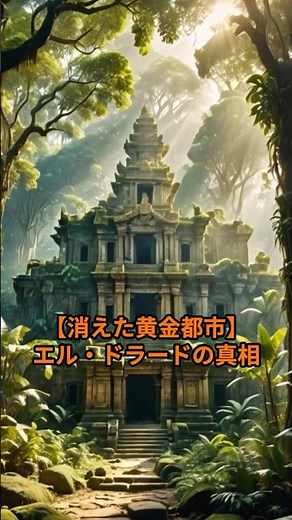 【消えた黄金都市】 エル・ドラードの真相 #歴史