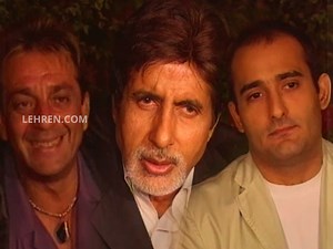 #Watch the grand #launch event of the Hindi film "Deewaar" featuring Amitabh Bachchan, Sanjay Dutt, Akshaye Khanna, and Amrita Rao. This action thriller film was released in 2004. #Deewaar #SanjayDutt #AmitabhBachchan #AmritaRao #Throwback #Flashback #Lehren | Lehren
