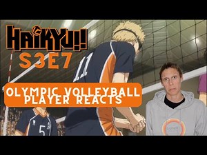 Olympic Volleyball Player Reacts to Haikyuu!! S3E7: "Obsession"