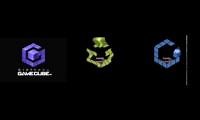 Mix of 3 videos from youtube : gamecube intro in g major 20