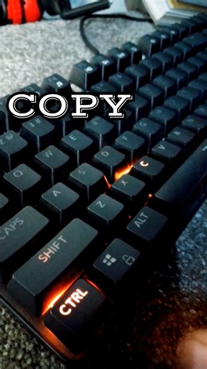 Copy → Paste in 1 Second | Copy Paste Shortcut in Laptop