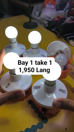 Portable LED lamp bulb type💡 | Jeffrey Repair Man Vlog