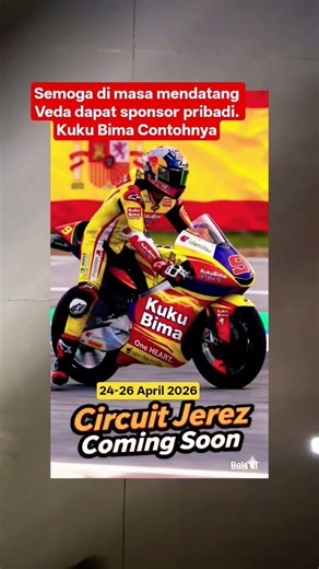 Semoga makin banyak sponsor masuk #shorts #short #beritamotogp #motogp #moto3 #veda #balap #trending