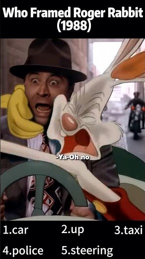 Roger Rabbit’s Wild Taxi Escape! 🚕💨 | Who Framed Roger Rabbit (1988)