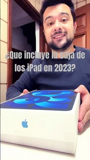 ¿Que incluye la caja de los iPad? ¿Cargador tipo C? 👀 #iPadAir #iPadPro #2023 #USBC #Apple