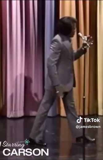 Mr. James Brown does his iconic Robot on the Johnny Carson Show 📺✨ #jamesbrown #70s #80s