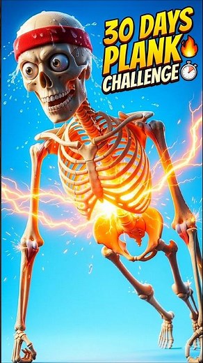 30 Days Plank Challenge. 🔥