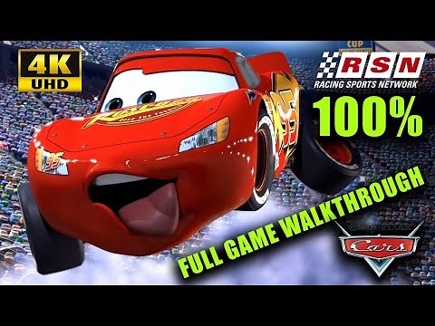 Disney•Pixar Cars Videogame (2006) in 4K - Full Game Walkthrough 100%