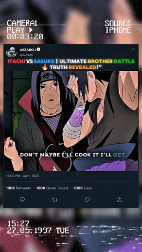 “Itachi Uchiha vs Sasuke Uchiha 🩸 Final Fight | Emotional & Deadly Clash”