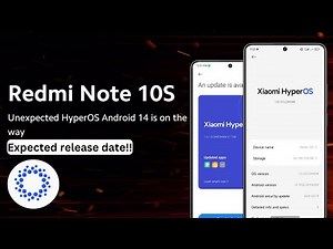 Unexpected 🔵 Redmi Note 10S HyperOS update on Android 14 is on the way 🔥