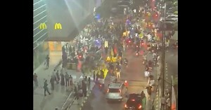 Jihad strikes McDonald’s: location destroyed for giving free meals to Israeli military, rescue efforts