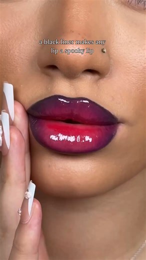 ColourPop Cosmetics | Halloween hack: Use a deep lip pencil, like our matte black Lippie Pencil in Bull Chic, to add depth to any lip combo. 💋🖤 @hannahmsophia... | Instagram