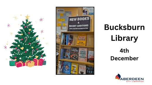Enjoy a tour of Bucksburn Library on day 4 of our 'So you think the library isnt for you' advent calendar. | Aberdeen City Libraries