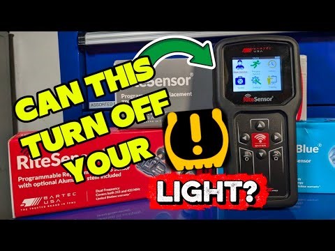 Turn that TPMS light off FAST!! Bartec TechRitePro tool test