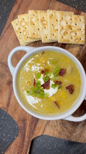 Slow Cooker Loaded Broccoli-Cauliflower Soup!🥦 Soup season is here and this recipe is a super simple family favorite. Find the full recipe at weismarkets.com/recipes! | Weis Markets