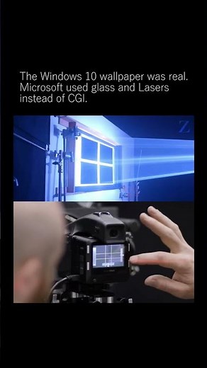 Not CGI 😳 Windows 10 Wallpaper Is Real.. Explanation Below 👇