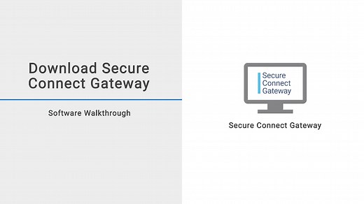 Download Secure Connect Gateway