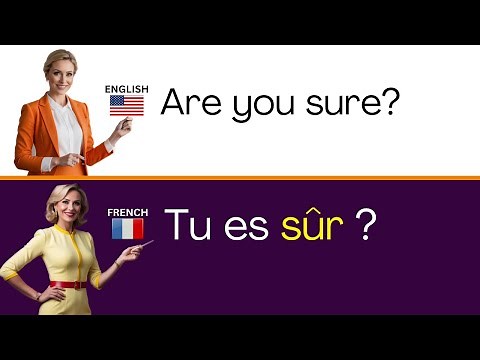 Common FRENCH DIALOGUE with English Translations | French Conversations | apprendre le français