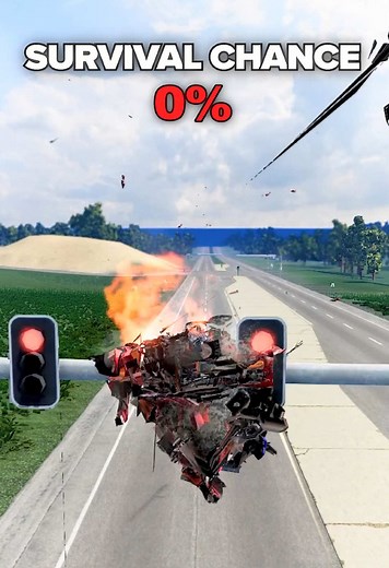 BeamNG Drive: Cars vs 600 MPH Instant Acceleration